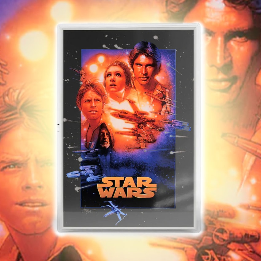Star Wars™ Special Edition Poster - A New Hope™ Silver Collectible