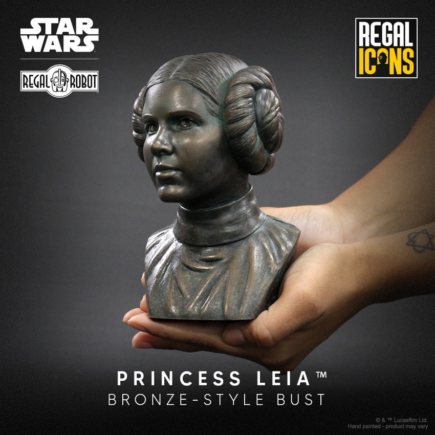 Star Wars Princess Leia Bust - Prototype Shown View 3