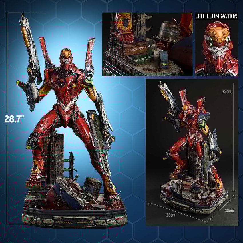 Evangelion Production Model-02 Diorama by Prime 1 Studio