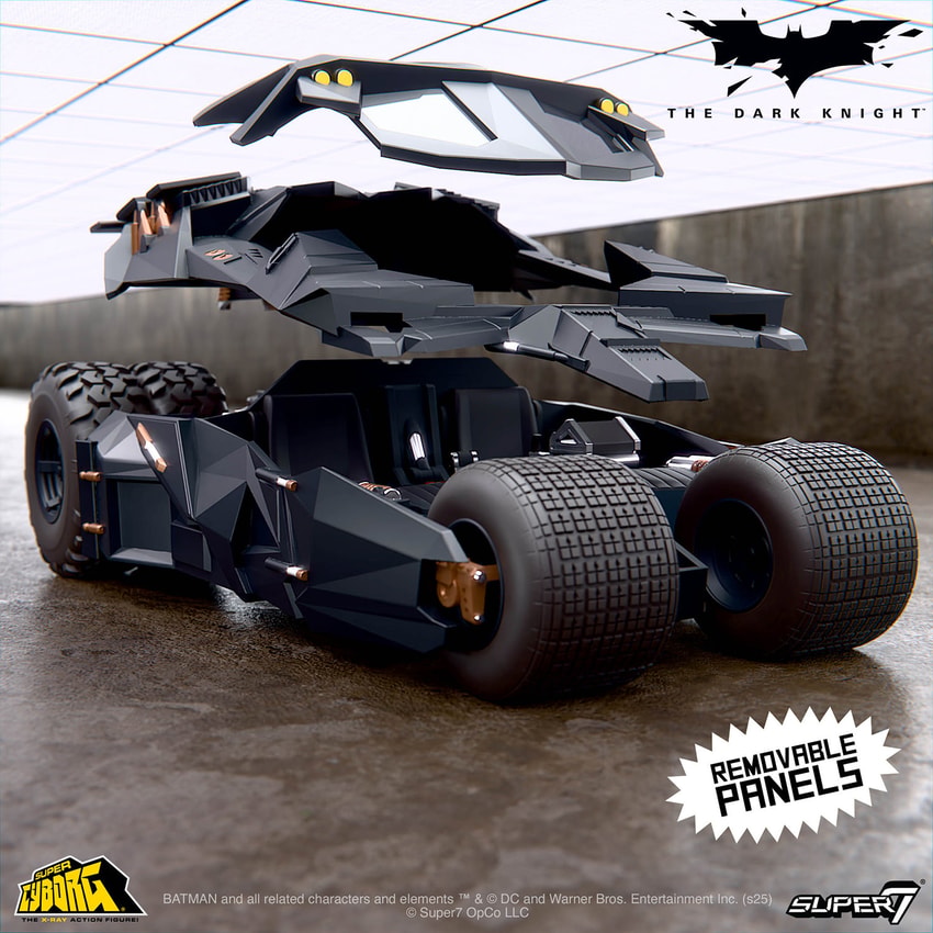 DC Comics Batmobile Tumbler (Full Color) Collectible Figure - Prototype Shown View 5