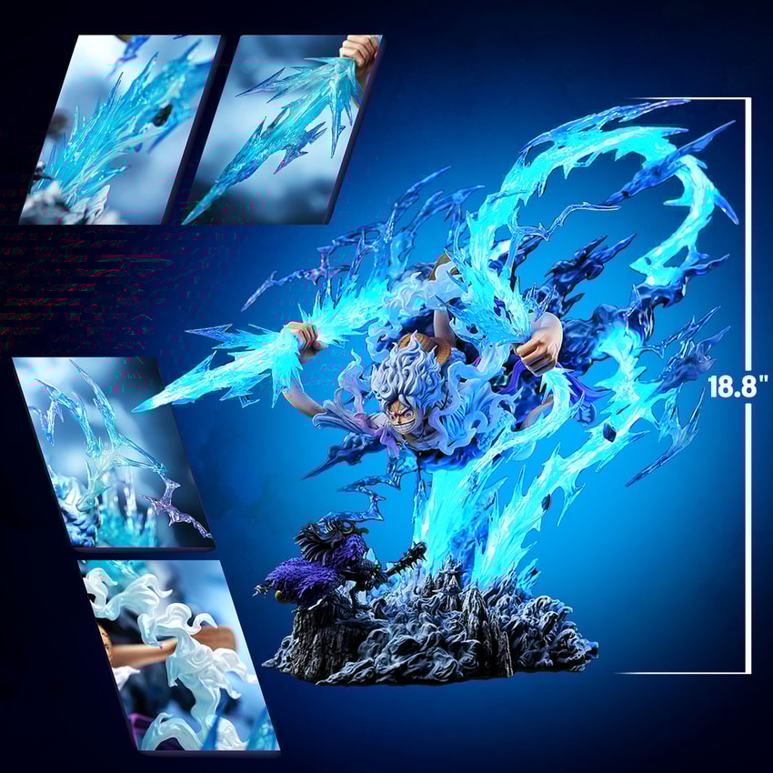 Gear 5 Luffy Statue by Jimei Palace | Sideshow Collectibles