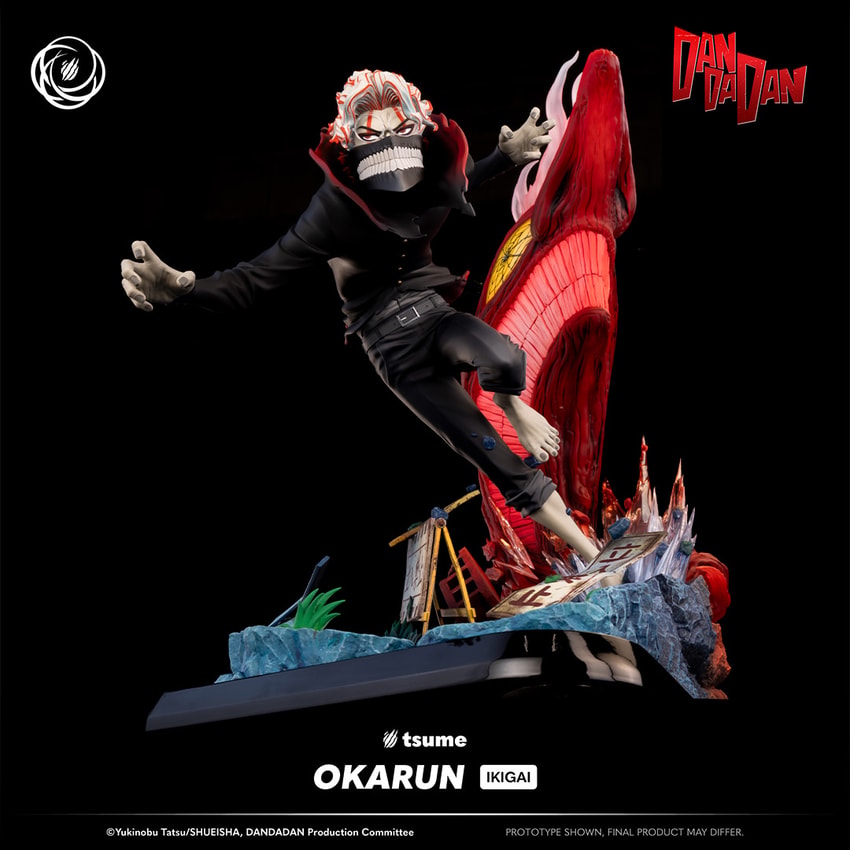 Dandadan Okarun Ikigai Statues - Prototype Shown View 1