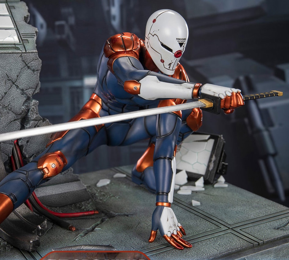 極稀少品 UNIT/04 SAIBORG special edition Metal Gear Solid - Cyborg Ninja (Gray Fox) (Exclusive