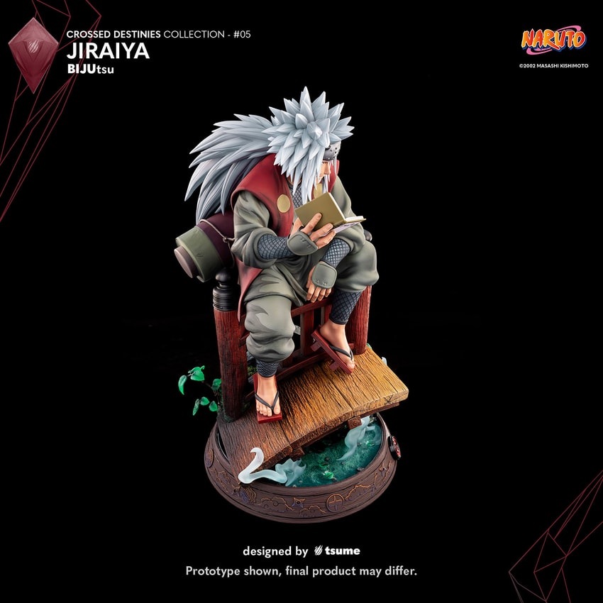 Naruto Jiraiya BIJUtsu Statues - Prototype Shown View 6