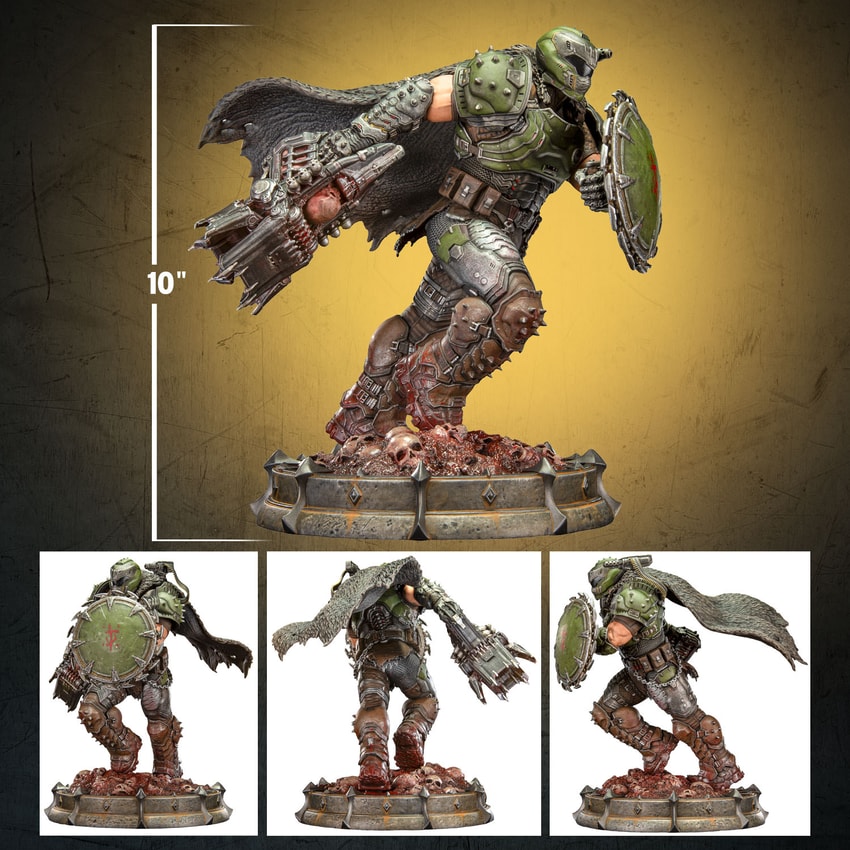 Doom Doom Slayer Collectible Figure - Prototype Shown View 2