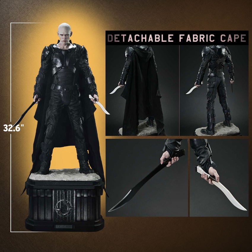 Dune Feyd-Rautha Harkonnen 1:3 Scale Statue - Prototype Shown View 2