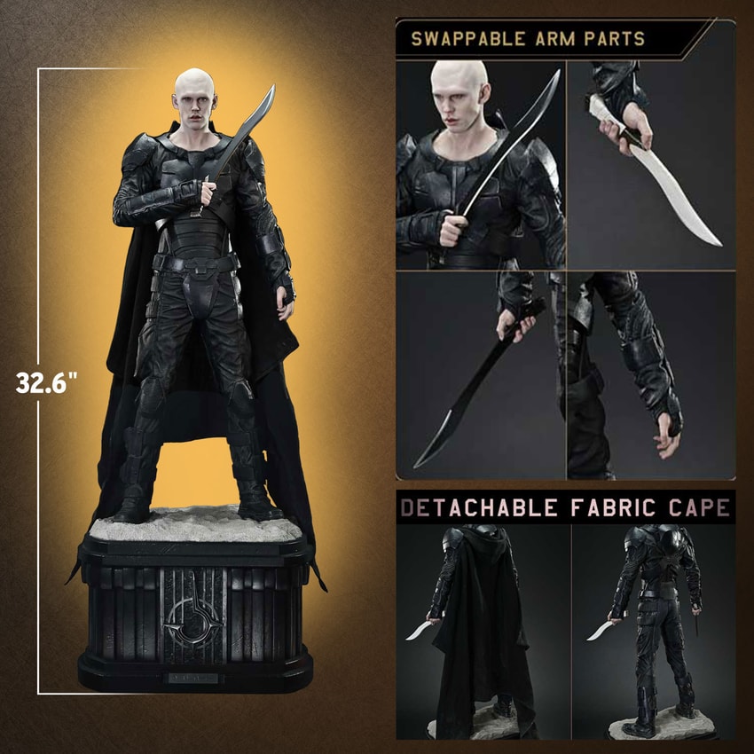 Dune Feyd-Rautha Harkonnen (Deluxe Version) 1:3 Scale Statue - Prototype Shown View 2