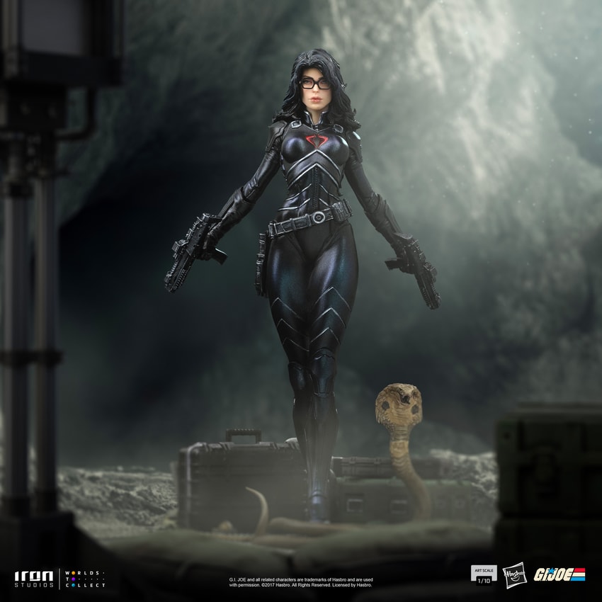 G.I. Joe Baroness 1:10 Scale Statue - Prototype Shown View 3