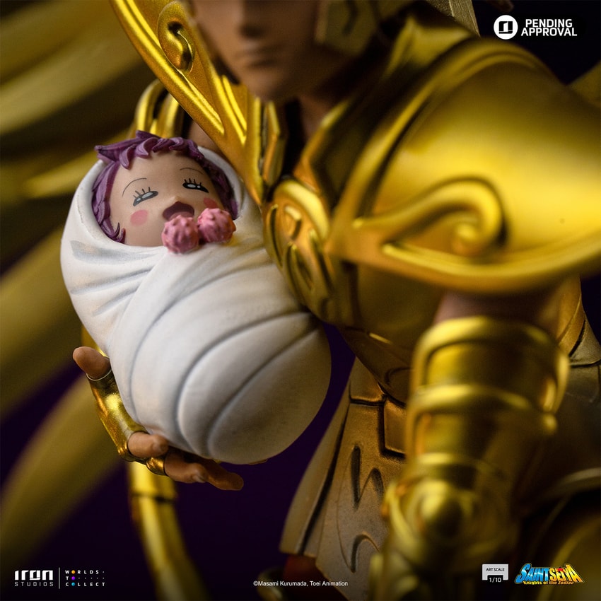 Saint Seiya Sagittarius Aiolos 1:10 Scale Statue - Prototype Shown View 3