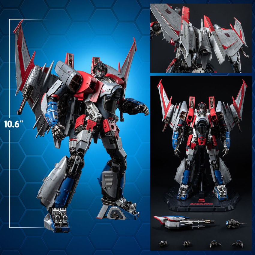 Starscream DLX Action Figure by Threezero | Sideshow Collectibles