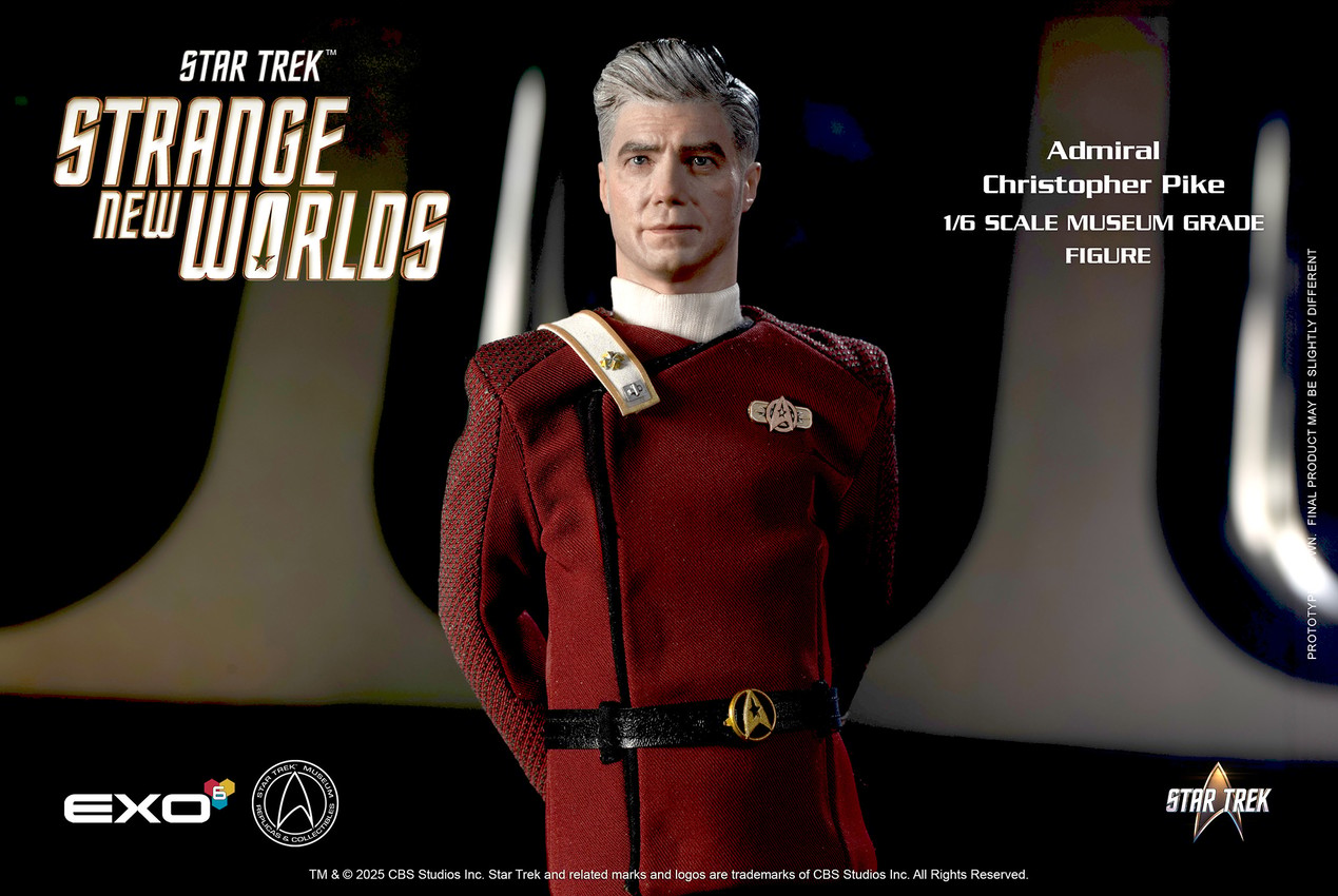 Admiral Christopher Pike Sixth Scale Figure by EXO-6 | Sideshow