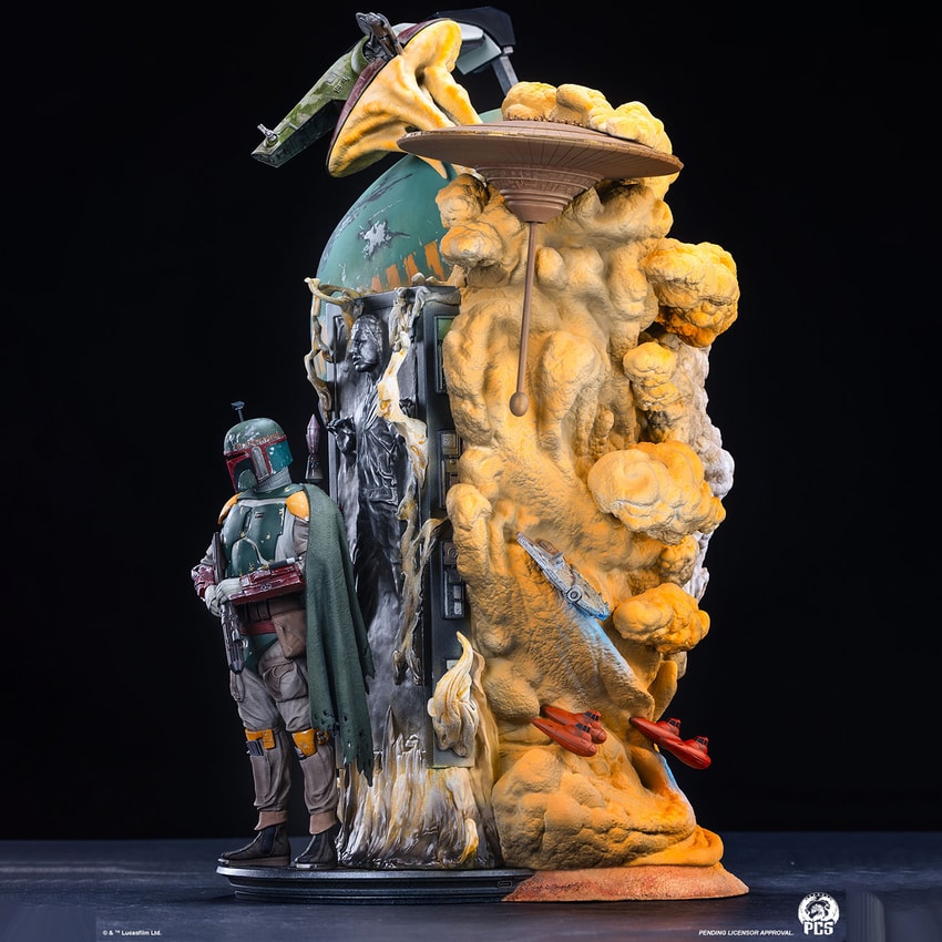 Boba Fett Fine Art Bust by PCS | Sideshow Collectibles