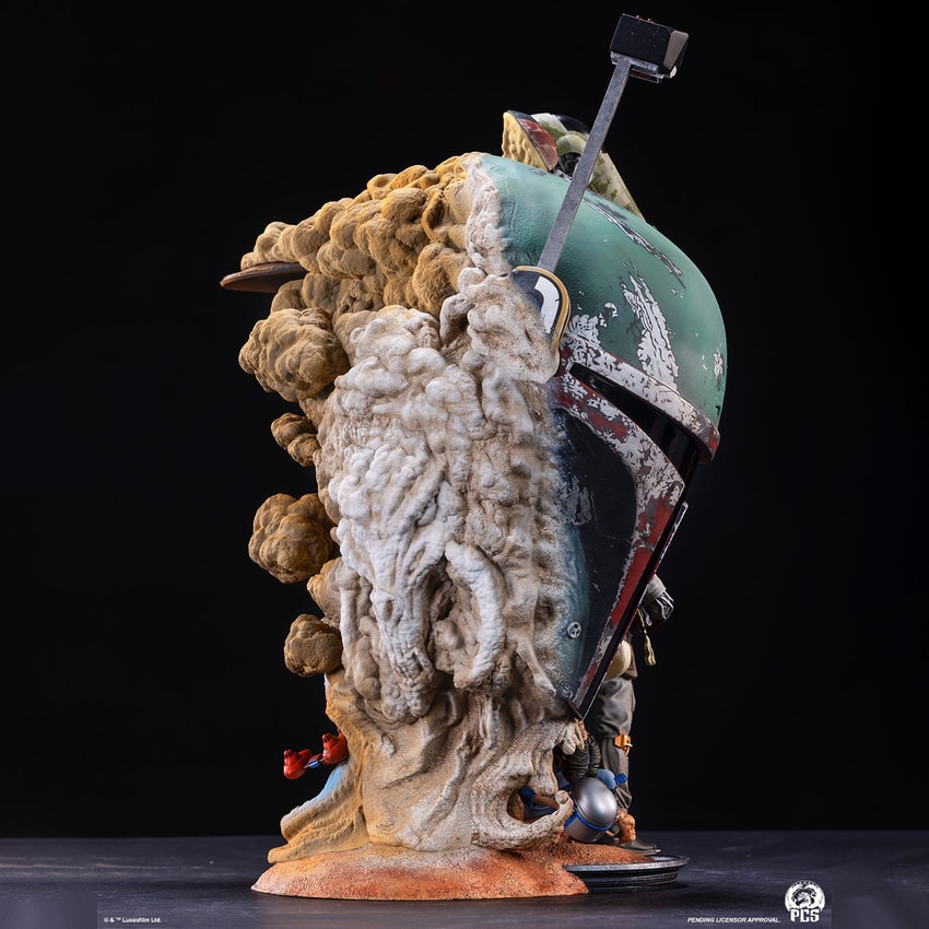 (未使用･未開封品)Star Wars - Statue : Boba Fett Star Wars Boba Fett Bronze Statue by Sideshow Collectibles