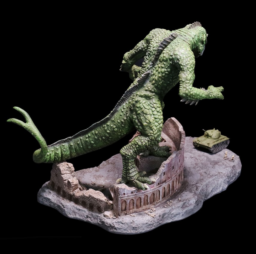 Ray Harryhausen Ymir Colosseum Showdown Statues - Prototype Shown View 4