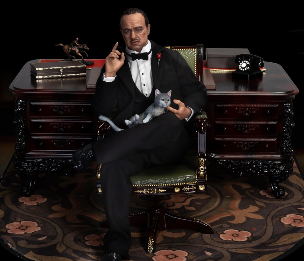 The Godfather Vito Corleone Statues - Prototype Shown View 1
