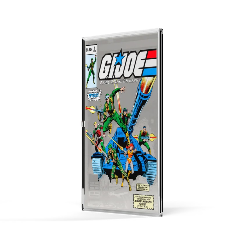 G.I. Joe G.I. Joe A Real American Hero Vol.1 Silver Collectible - Prototype Shown View 3