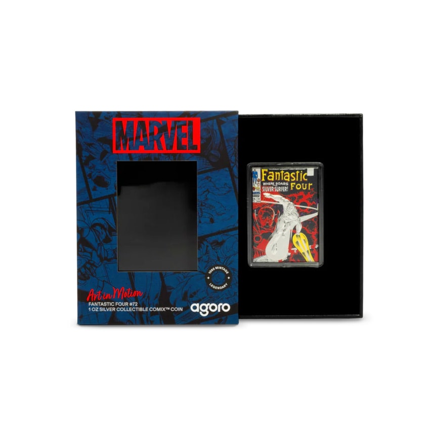 Marvel Marvel Fantastic Four #72 Silver Collectible - Prototype Shown View 3