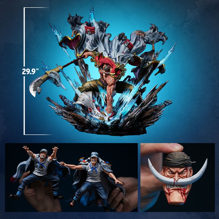One Piece Whitebeard – Edward Newgate Statues - Prototype Shown View 2