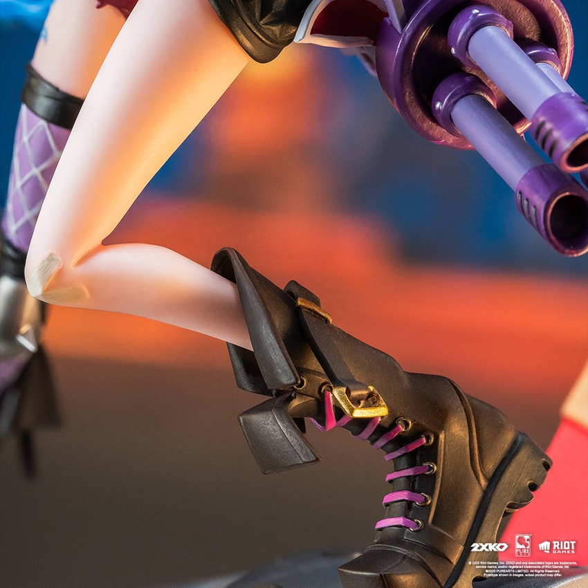 2XKO: Jinx & Warwick 1:10 Scale Statue by PureArts | Sideshow