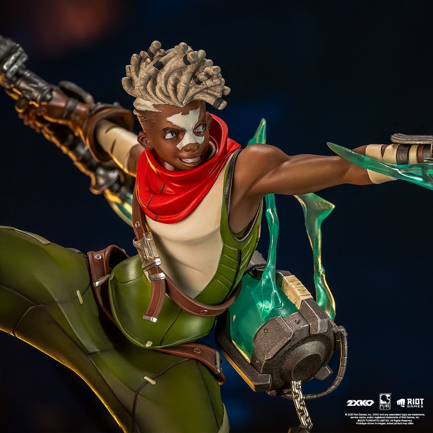 2XKO: Ekko & Ahri 1:10 Scale Statue by PureArts | Sideshow