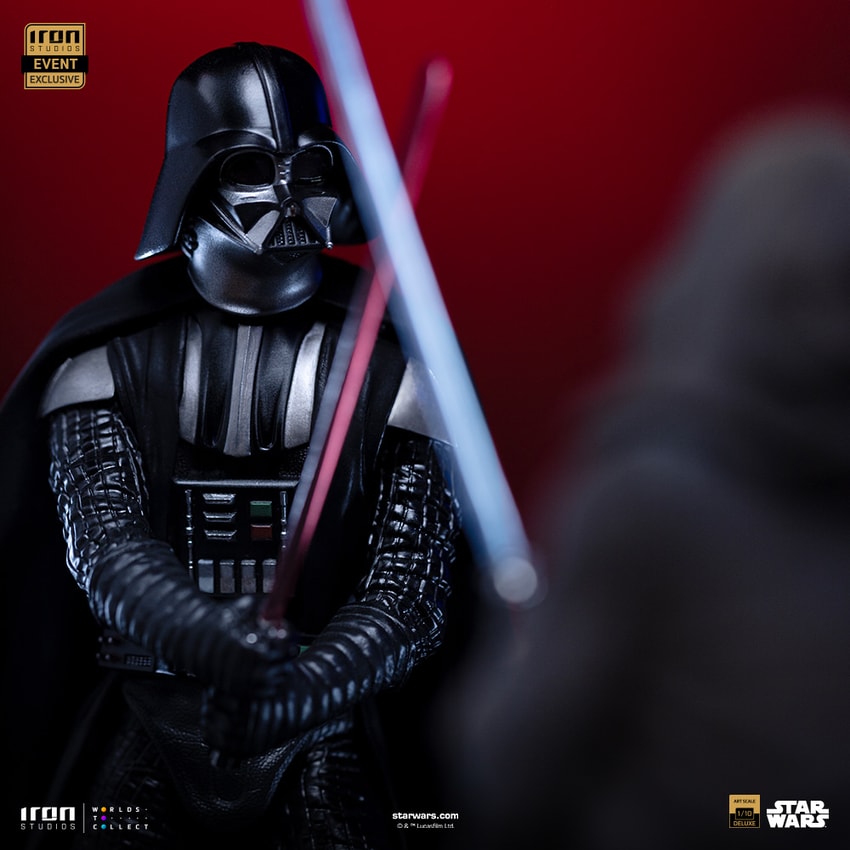Star Wars Darth Vader vs Obi-Wan Kenobi Deluxe 1:10 Scale Statue  Exclusive Edition - Prototype Shown View 6
