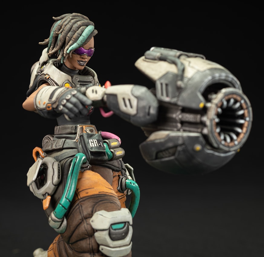 Borderlands Harlowe PVC Figure - Prototype Shown View 3
