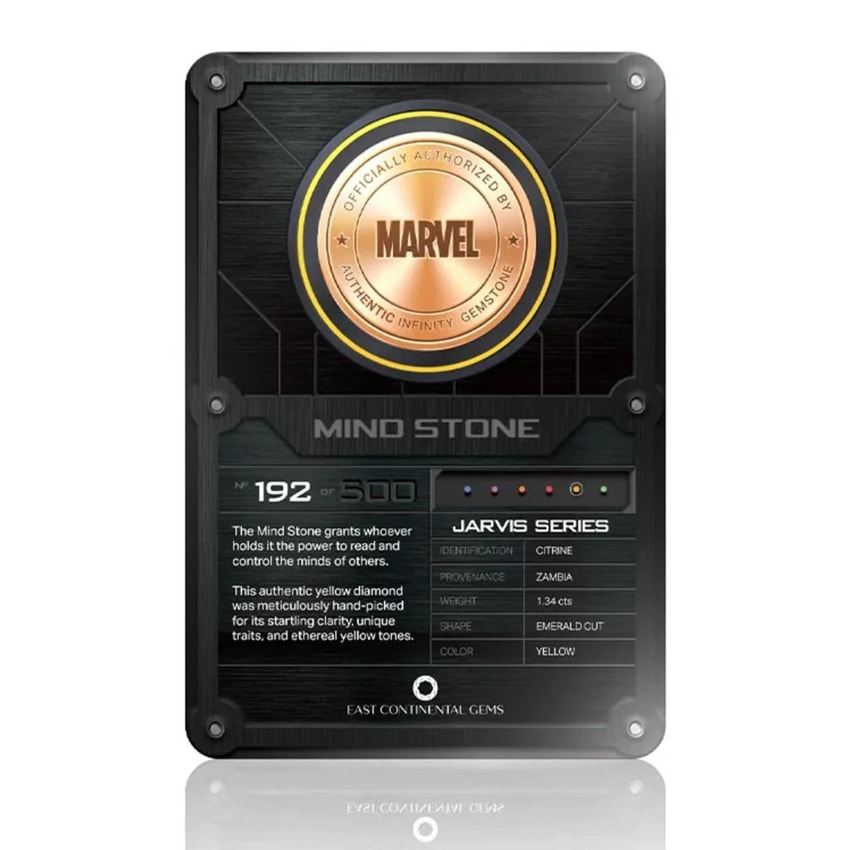 Marvel Mind Stone Scaled Replica - Prototype Shown View 4