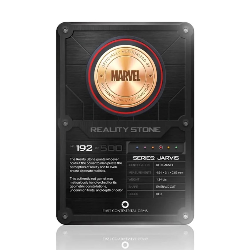 Marvel Reality Stone Scaled Replica - Prototype Shown View 4