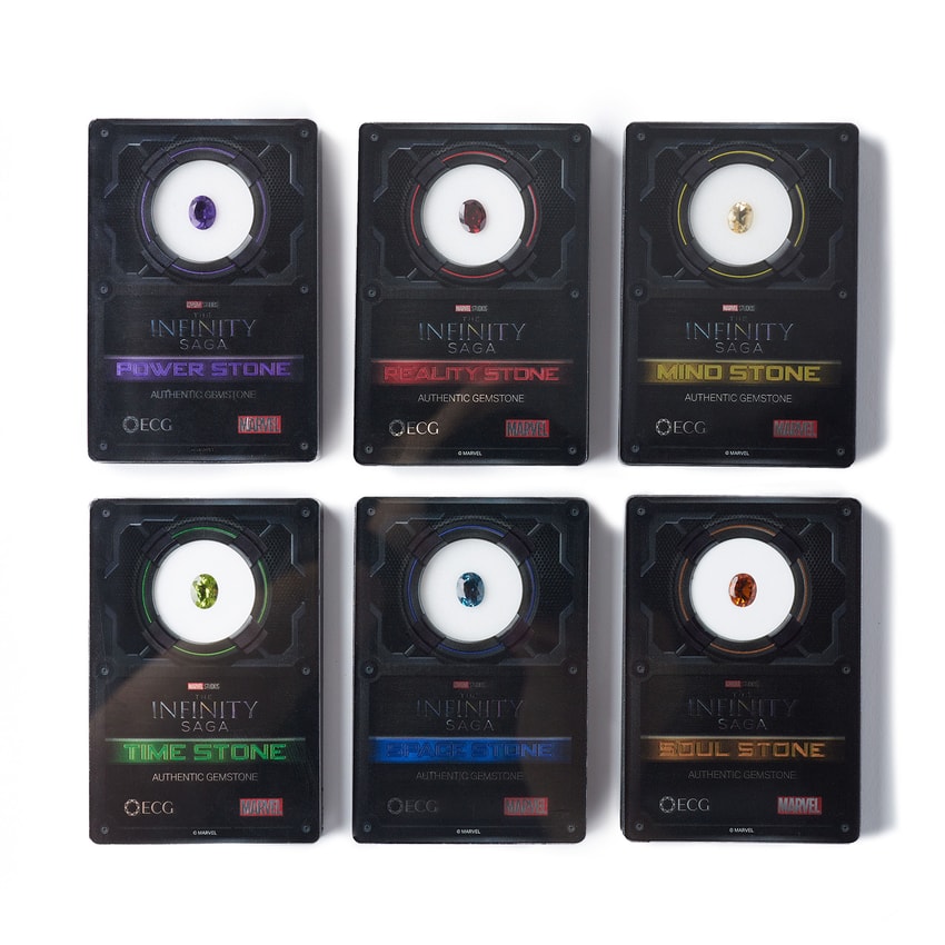 Infinity Stone Display Collectible Set by East Continental Gems