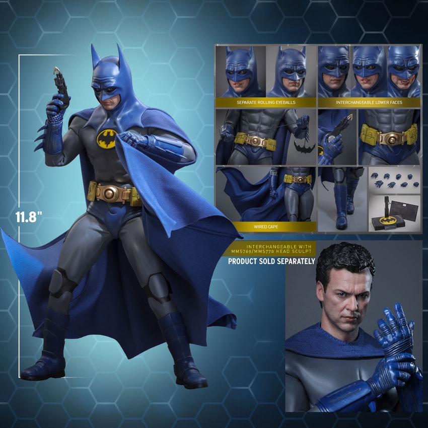 Batman™ (Blue & Grey Suit) Sixth Scale Figure by Hot Toys