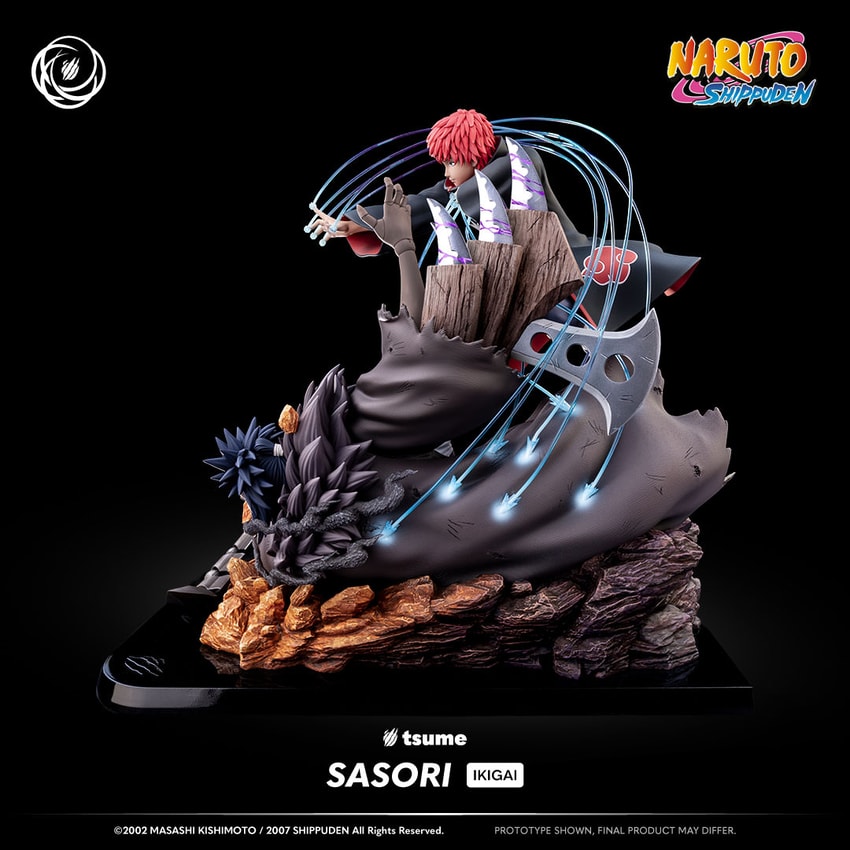 Naruto Sasori Ikigai Akatsuki Statues - Prototype Shown View 1