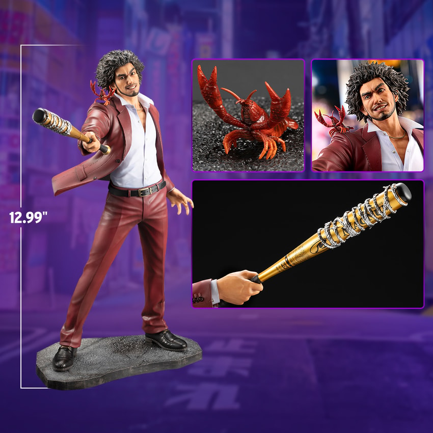 Like a Dragon Ichiban Kasuga Statues - Prototype Shown View 2