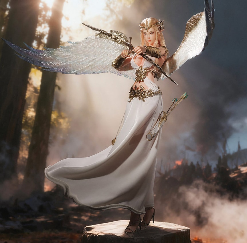 Dawn Angel Sixth Scale Figure by TBLeague | Sideshow Collectibles