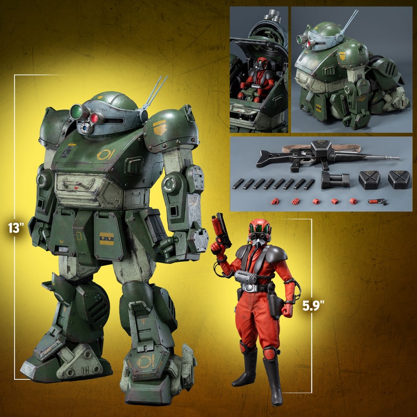 Scopedog Ver.1.5 Action Figure by Threezero | Sideshow Collectibles