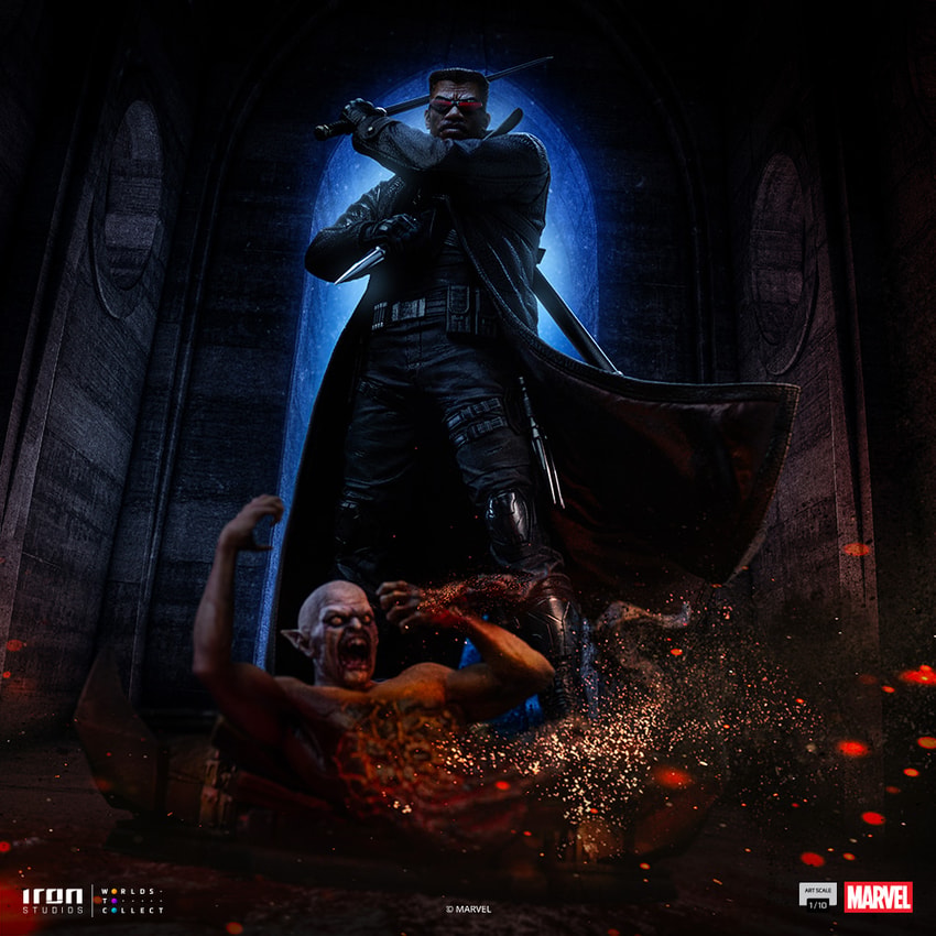 Marvel Blade 1:10 Scale Statue - Prototype Shown View 1
