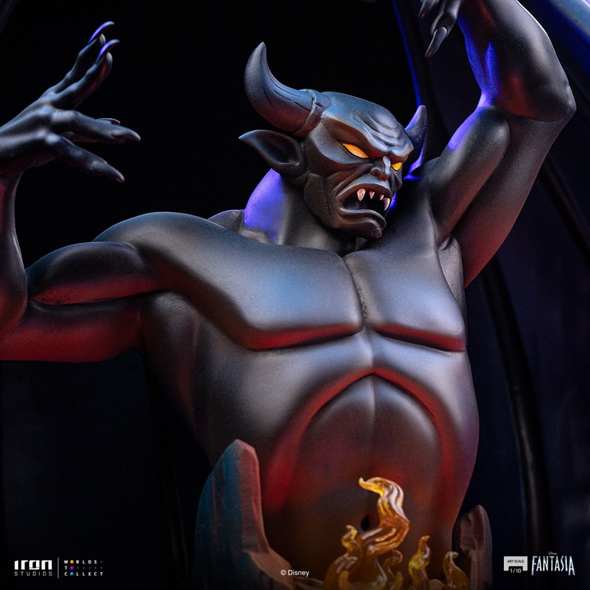 Disney Chernabog Statues - Prototype Shown View 6