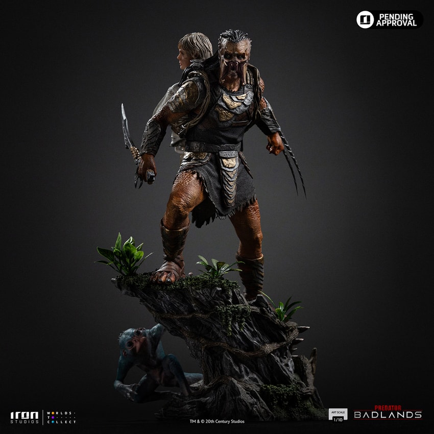 Predator Dek & Thia 1:10 Scale Statue - Prototype Shown View 5