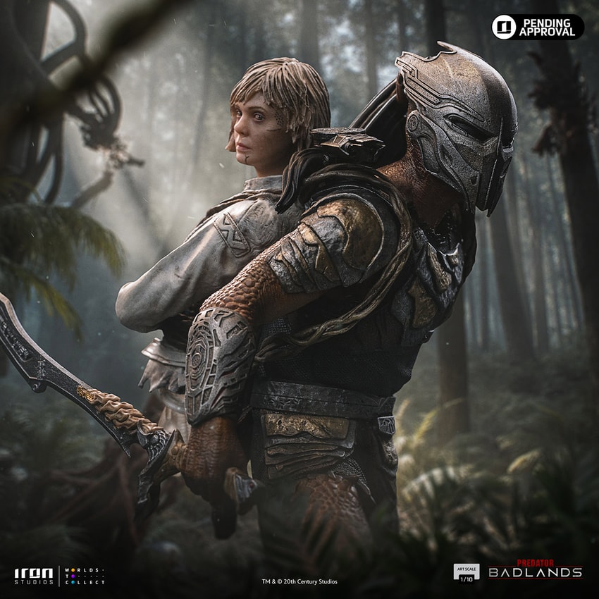 Predator Dek & Thia 1:10 Scale Statue - Prototype Shown View 2