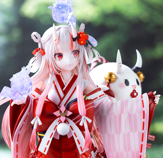 Hololive Production Nakiri Ayame (Shrine Maiden Fortune Outfit Version) Statues - Prototype Shown View 4