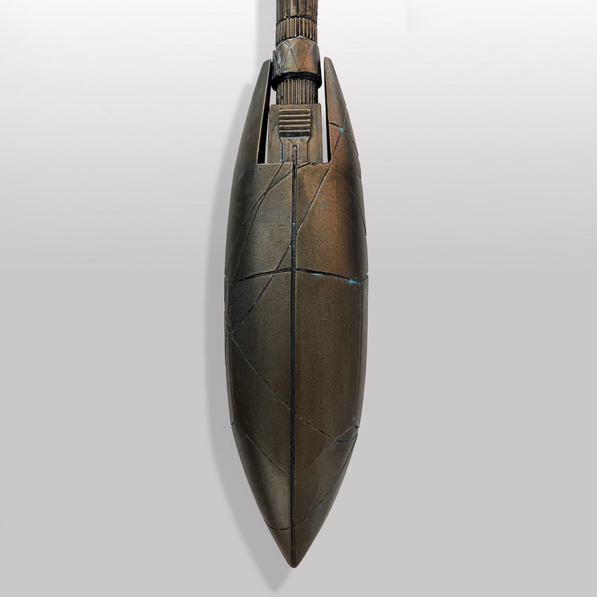 Stargate Jaffa Staff Life-Size Replica - Prototype Shown View 4