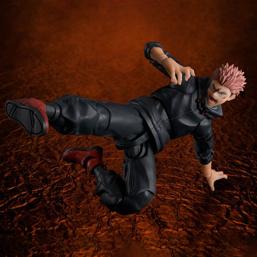 Jujutsu Kaisen Yuji Itadori -Sukuna's Vessel- Action Figure - Prototype Shown View 4