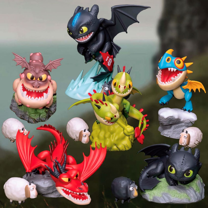 How To Train Your Dragon Blind Box Set by Beast Kingdom | Sideshow