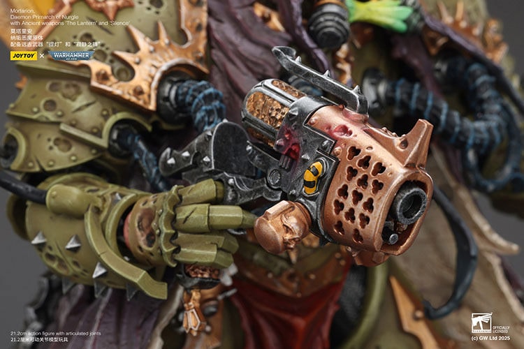 Warhammer 40K Mortarion - Daemon Primarch of Nurgle Action Figure - Prototype Shown View 5