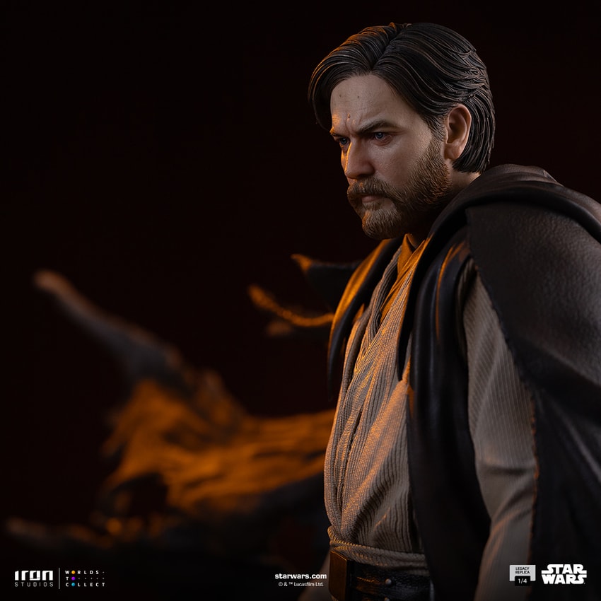 Star Wars Obi-Wan Kenobi Signatures Quarter Scale Statue - Prototype Shown View 4