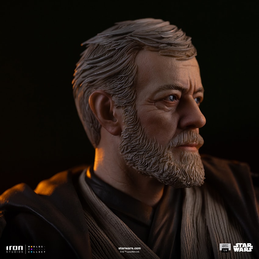 Star Wars Obi-Wan Kenobi Signatures Quarter Scale Statue - Prototype Shown View 5