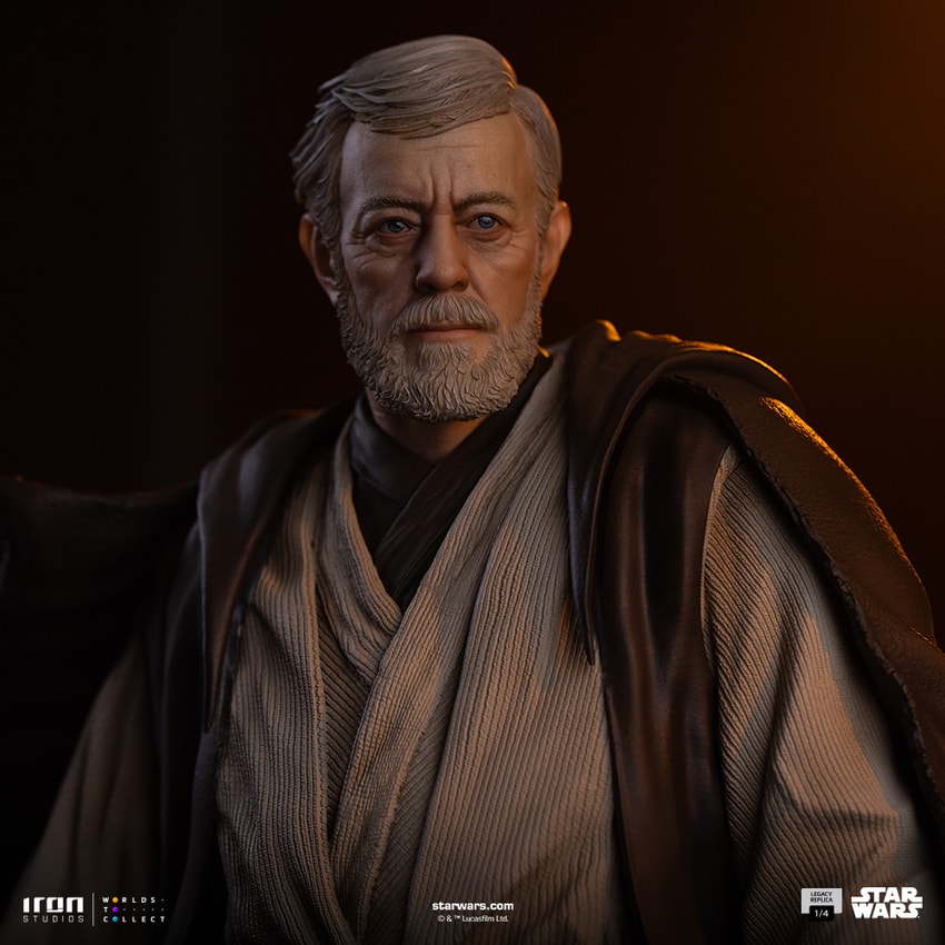 Star Wars Obi-Wan Kenobi Signatures Quarter Scale Statue - Prototype Shown View 6