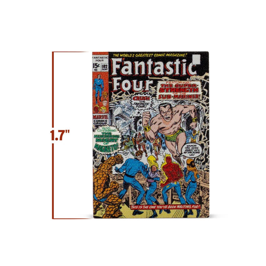 Marvel Marvel Fantastic Four #102 Silver Collectible - Prototype Shown View 2