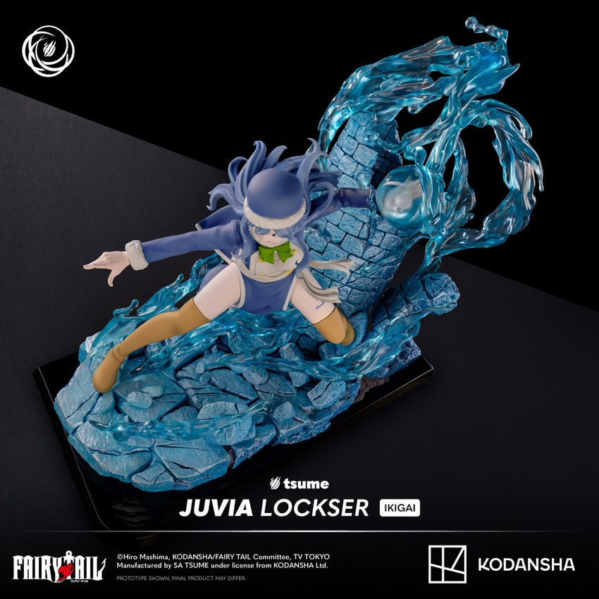 Fairy Tail Juvia Lockser Ikigai Statues - Prototype Shown View 4