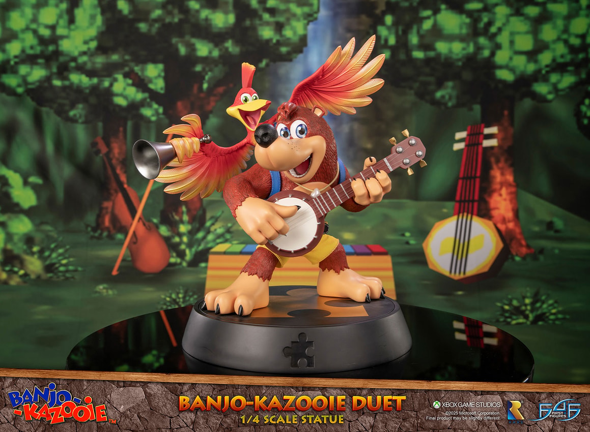 Banjo-Kazooie Banjo-Kazooie Duet Quarter Scale Statue - Prototype Shown View 6
