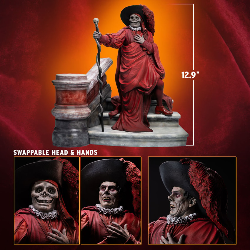 The Phantom of the Opera Lon Chaney “The Phantom of the Opera” Statues - Prototype Shown View 2